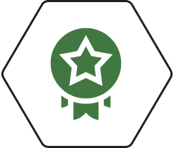 a medallion icon